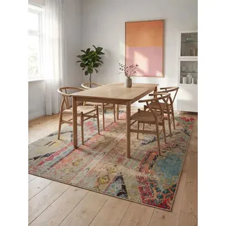 benuta Nest Teppich 160 x 230 cm Grün/Türkis
