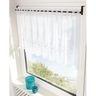 RUCO 2x Gardinenstange zum Einhängen, ohne Bohren, ohne Kleben, 60-105 cm ausziehbar, braun, Germany - Braun