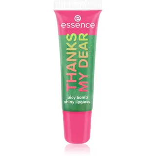 Essence SAY IT WITH JUICY THANKS MY DEAR juicy bomb shiny Lipgloss 03 Glowy Gummy 10 ml