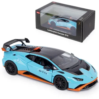 CMJ Lamborghini Huracan STO Modellauto im Maßstab 1:18 | Detailgetreue Sammleredition | Offiziell Lizenziertes Produkt