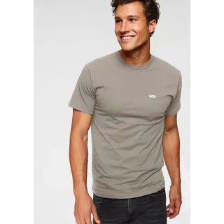 Vans T-Shirt MNLEFTCHESTLOGOTEE mit Halbarm, aus Baumwolle grau S (44/46)