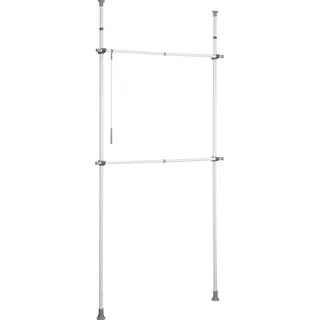Wenko Garderobenständer Herkules Basic Grau