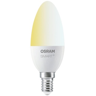 OSRAM Smart+ LED, ZigBee Lampe mit E14 Sockel, warmweiß bis tageslicht (2700K - 6500K), dimmbar, Direkt kompatibel mit Echo Plus und Echo Show (2. Gen.), Kompatibel mit Philips Hue Bridge