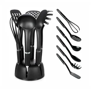 BEM Kochbesteck-Set 6-tlg. mit drehbarem Standhalter