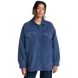 BILLABONG Coastal Waves - Fleecejacke Gr. XS blau,