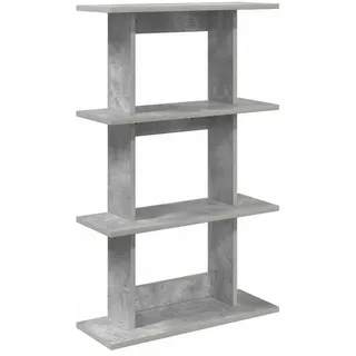 vidaXL Wandregal 56 x 20 x 90 cm Grau