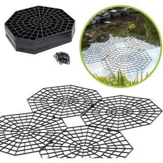 Teichschutzgitter Set 20 Stk I Vogelschutz Für Fischteiche I Maße: 26,5 × 31,5 Cm I Langlebig & Effektiv