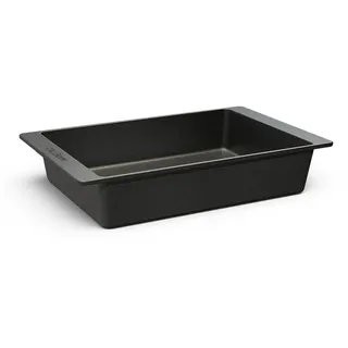 Hoffmann Germany Bräter CALLEkocht Auflaufform Aluguss 41x26 cm – Made in Germany, Aluguss (1-tlg., 1x Bräter 41x26 cm), CALLEkocht, Antihaft, backofenfest bis 250°C, eckig, Induktion schwarz