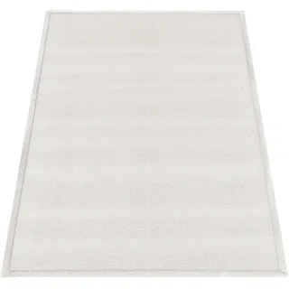 Teppich PACO HOME "Tatami 475" Teppiche Gr. B/L: 200 cm x 280 cm, 24 mm, 1 St., beige (hellbeige) Esszimmerteppiche Kurzflor, Uni-Farben, mit Memory Foam, waschbar