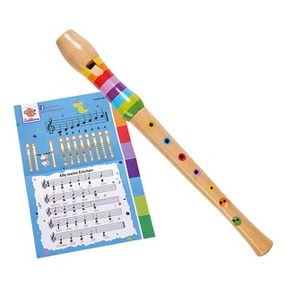 Eichhorn Holz-Flöte Lernspielzeug