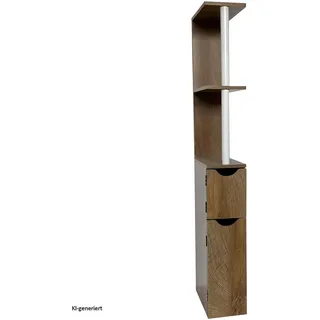 Hti-Living Raumteilerregal 118 cm Eiche