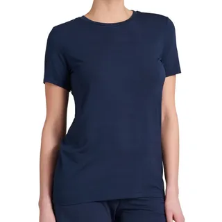 SCHIESSER T-Shirt Pyjama-Shirt Blau 4XL