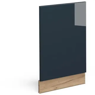 Vicco Unterschrank Geschirrspülerblende Fame-Line 45 x 0 x 0 cm Dunkelblau