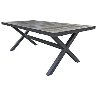 GARDEN PLEASURE Gartentisch »RANA«, BxL: 100 x 202 cm, Keramik - grau