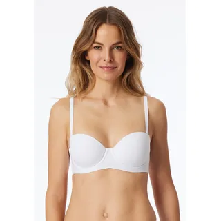 SCHIESSER Unique Micro Bandeau-BH Weiß 85A