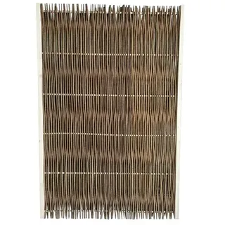 Sichtschutzelement aus Weide  (B x H: 120 x 180 cm, Braun)