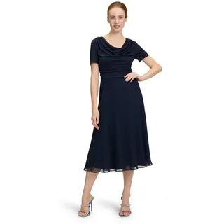Vera Mont Cocktailkleid im Glitzer-Look in Patch Dark Blue/Dark Blue | Gr.: 36