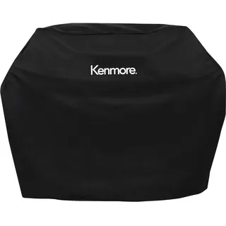 Kenmore Universal Grillabdeckung | wasserdichte Wetterschutzhaube für 4 Brenner Gasgrill | Grillhaube Wetterfest | Rechteckig 112 x 142 x 64 cm