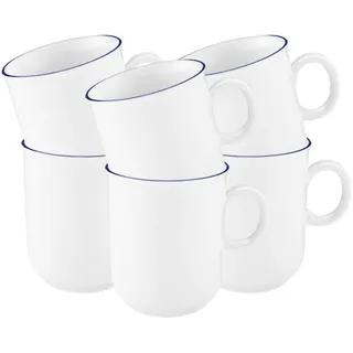 SELTMANN WEIDEN Henkelbecher 0,25 l Blau 6 St.