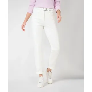 5-Pocket-Hose RAPHAELA BY BRAX "Style LAURA NEW" Gr. 42, Normalgrößen, weiß (offwhite) Damen Hosen 5-Pocket-Hosen