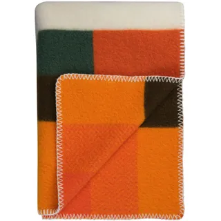 Røros Tweed Mikkel Kuscheldecke 135 x 200 cm Orange