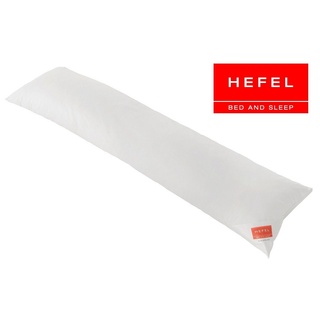 Hefel Seitenschläferkissen Hefel Seitenschläferkissen 160x35 cm Softbausch Faser, 1-tlg. weiß