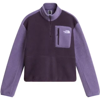 The North Face Yumiori 1/4 Zip Fleecejacke grau/lila M