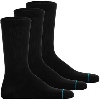 Stance Icon Sneakersocken 3er Pack Schwarz 38-42