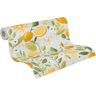 A.S. Création Vliestapete Pintwalls III 10 m x 0,32 m 1 St gelb/grau/orange 791691