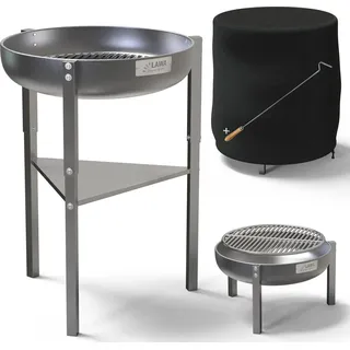 Lawa Feuerschale Ø 60 cm Silber