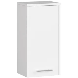 Akord Hängeschrank, Weiß, Holzwerkstoff, 2 Fächer, Rechteckig, 30x60x22.5 cm, Badezimmer, Badezimmerschränke, Hängeschränke