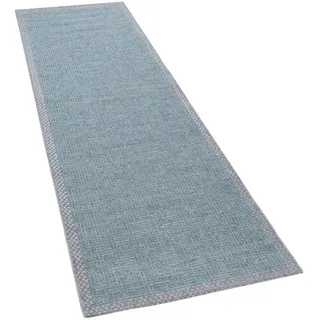 Paco Home Outdoorteppich, Türkis, Textil, Rechteckig, 80x150 cm, strapazierfähig, für Fußbodenheizung geeignet, Teppiche & Böden, Teppiche, Outdoorteppiche
