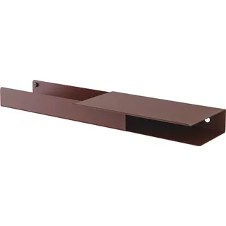 Muuto Folded Wandregal 62 x 5,4 cm Rot