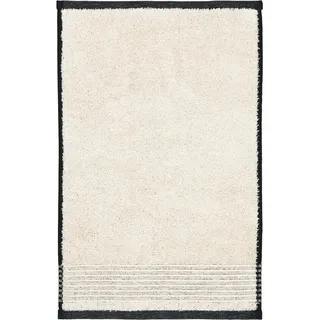 Möve Handtücher Eden Melange mit Biesenbordüre, 90% Baumwolle, 10% Leinen (1-St) beige 30 cm x 50 cm