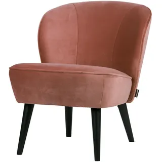 Woood Sessel Sara Samt 59 x 71 x 70 cm Rosa