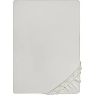 biberna Spannbettlaken Baumwolle-Jersey 140 x 200 - 160 x 200 cm grau 1 St.