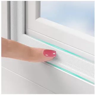LuxusKollektion Türdichtband Fenster Dichtband Zugluftstopper 6M weiß