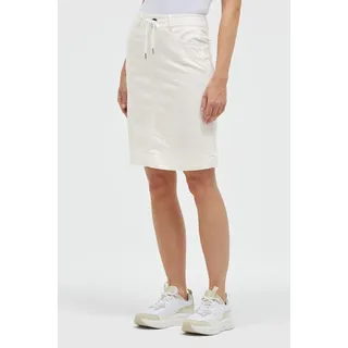 Soccx Jeansrock Damen Weiß M