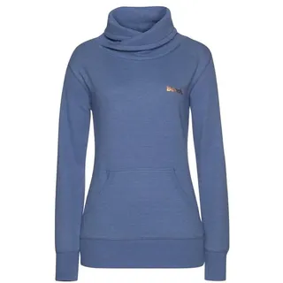 bench. loungewear Longsweatshirt Damen jeans-meliert Gr.44/46