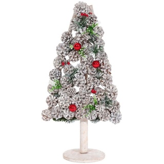 MCW Künstlicher Weihnachtsbaum MCW-M17, künstlicher Baum, Aufwendig geschmückt weiß