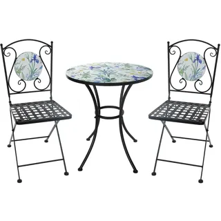 Hti-Living Celia Lilie Garten-Essgruppe 60 x 70 x 0 cm mehrfarbig 2 St.