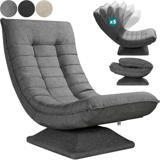 CASARIA Relaxsessel Aberdeen Grau