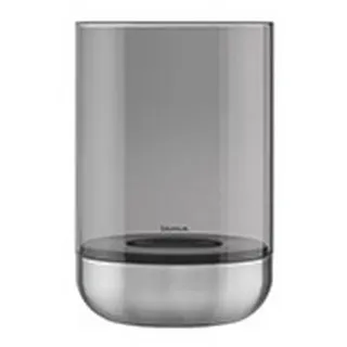 BLOMUS Windlicht Calma Edelstahl Silber