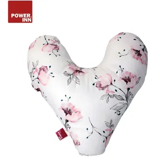 POWER INN® Brustkissen Hope | Gelb/Rosa/Weiß mit floralem Muster | Stützkissen