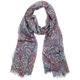 COLLEZIONE ALESSANDRO Modeschal Paisley, (1-St), aus angenehm weichem Material rot