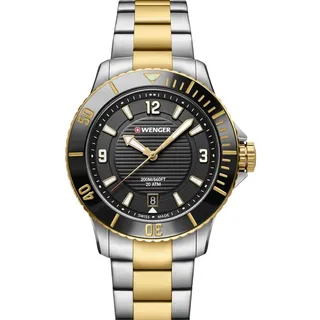 Wenger 01.0621.113 Seaforce Damenuhr Taucheruhr 36mm 20 ATM