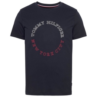Tommy Hilfiger T-Shirt MONOTYPE ROUNDLE TEE blau S