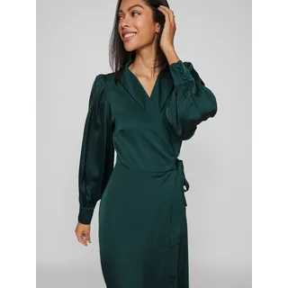 VILA Maxikleid Unifarben Grün 38