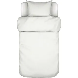 Marc O'Polo Classic Fine Stripe Gestreift Grau 135 x 200 cm + 80 x 80 cm