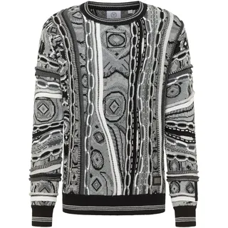 Carlo Colucci Pullover Fazal schwarz XL